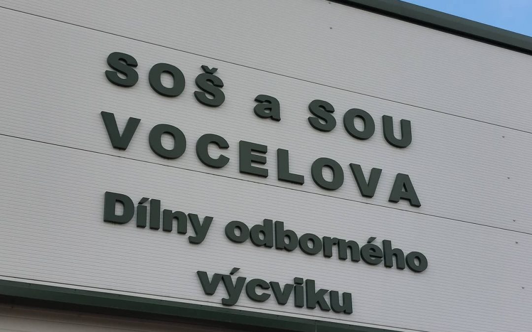 Nové školící centrum SOŠ a SOU Vocelova, Hradec Králové